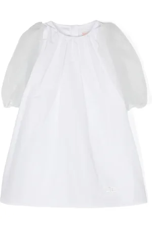 Elisabetta Franchi Puff-sleeve A-line dress