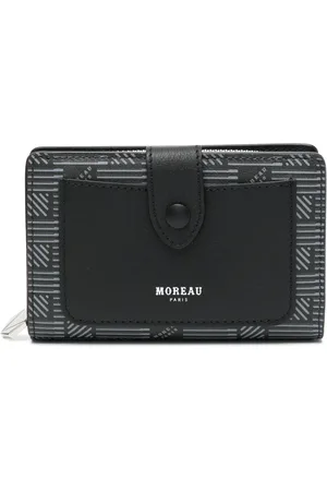 MOREAU Monogram-print leather wallet
