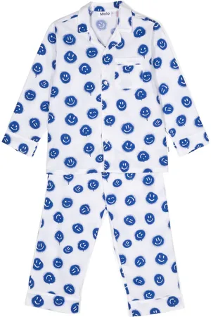 Buy Miyanuby Pyjamas Set for Girls Boys Button-up Silk Satin Pajamas wear  Nightwear 2 Pieces Clothes Set Gifts for Baby Girls Boys Online at  desertcartBolivia