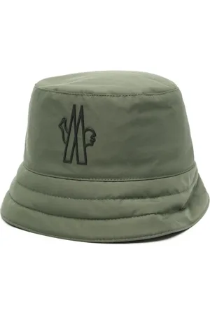 Moncler Logo-appliqué shell bucket hat