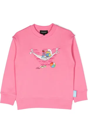Emporio Armani X Smurfs cotton sweatshirt