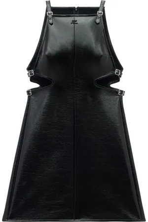 Courrèges Slash Buckle sleeveless minidress