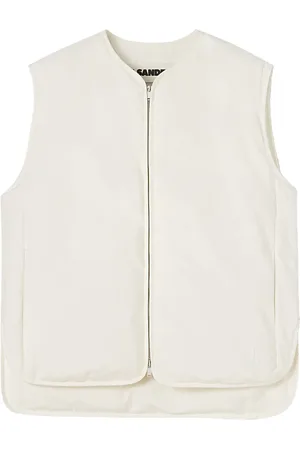 Jil Sander Padded zip-up vest