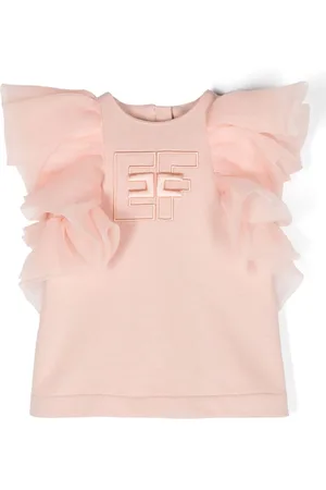 Elisabetta Franchi Monogram-embroidered dress
