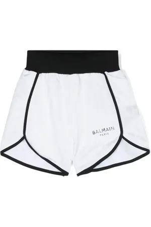 Balmain Logo-print jersey shorts