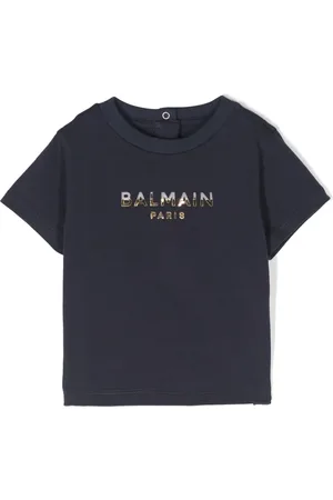 Balmain Logo-appliqué short-sleeve T-shirt