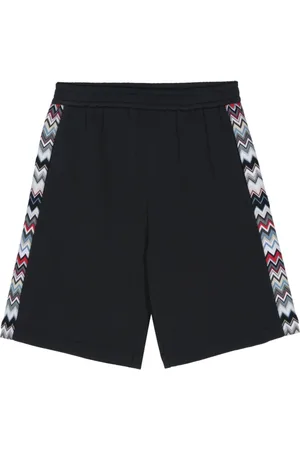Missoni Zigzag-detail cotton shorts