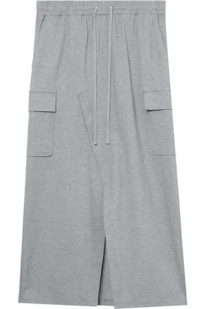 tout a coup Elasticated-waist midi skirt