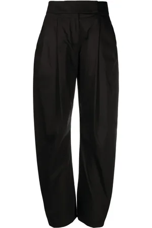 Pinko High-waisted wide-leg trousers