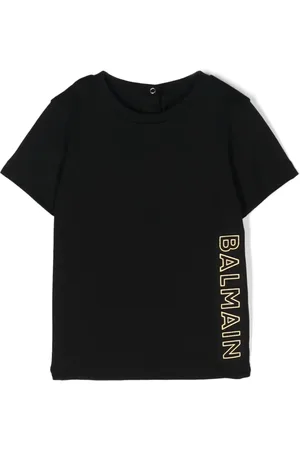 Balmain Logo-embossed T-shirt