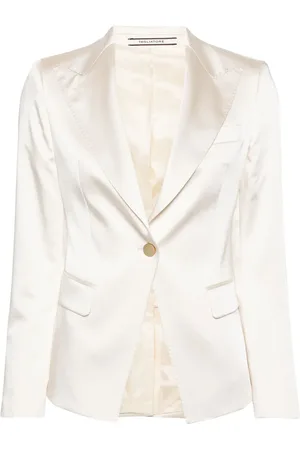 TAGLIATORE Satin single-breasted blazer