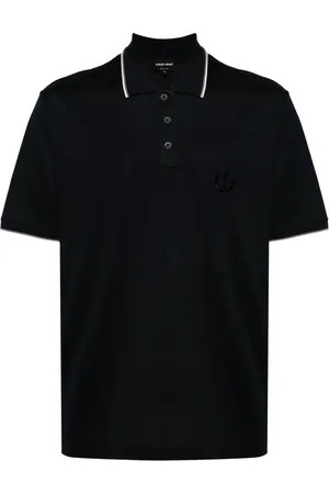 Giorgio Armani Logo-embroidered polo shirt