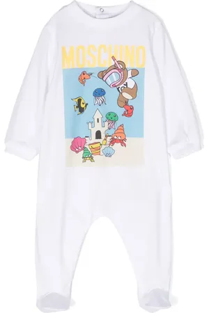 Moschino Graphic-print cotton pajama