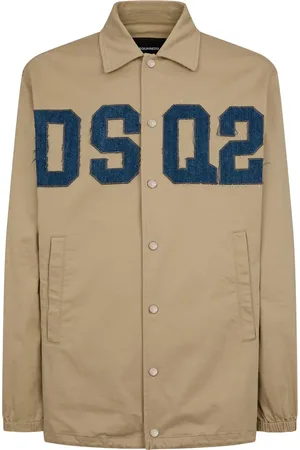 Dsquared2 Logo-appliqué shirt jacket