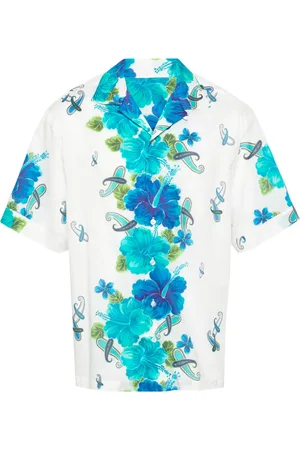 Etro Floral-print cotton shirt
