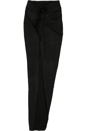 Rick Owens EDFU asymmetric denim skirt
