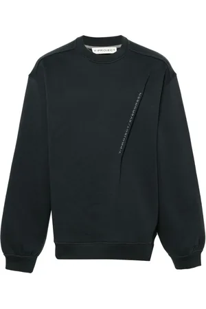 Y / PROJECT Pinched Logo cotton sweatshirt