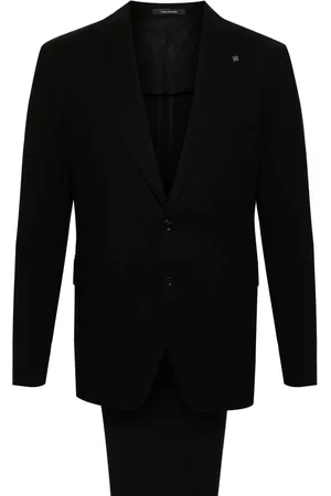 TAGLIATORE Single-breasted crepe suit
