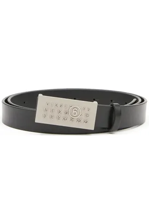 Maison Margiela Numeric Signature leather belt