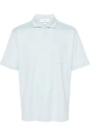 LARDINI Patch-pocket polo shirt