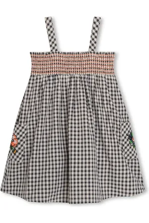 Kenzo Checked sleeveless dress