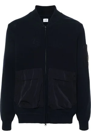C.P. Company Lens fine-knit cardigan