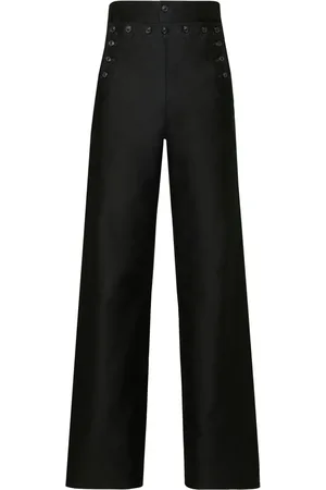Maison Margiela Wide-leg satin trousers