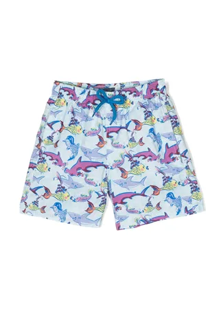 Vilebrequin Fish-print swimming shorts