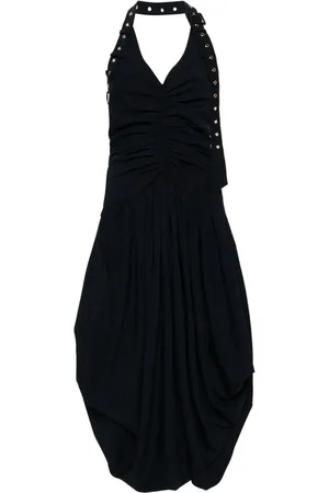 Rokh Draped-design dress