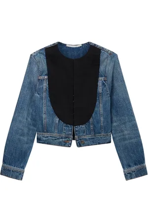Stella McCartney Bib-panel denim jacket