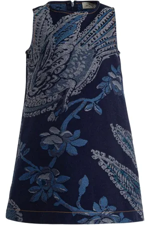 Etro Jacquard denim dress