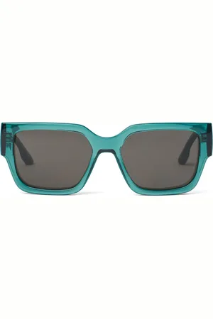 Karl Lagerfeld Karl Logo translucent rectangle-frame sunglasses