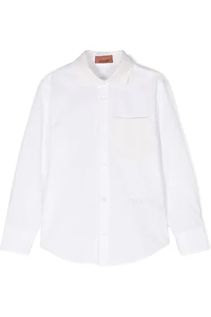 Missoni Knit-panels cotton shirt