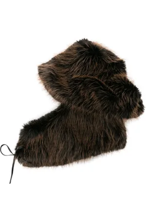 Lanvin X Future faux-fur fisherman hat