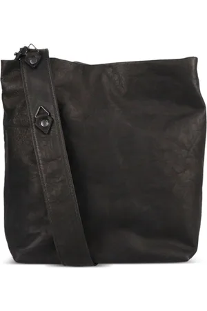YOHJI YAMAMOTO Embellished leather shoulder bag