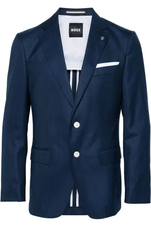 HUGO BOSS H-Hutson-233 single-breasted blazer