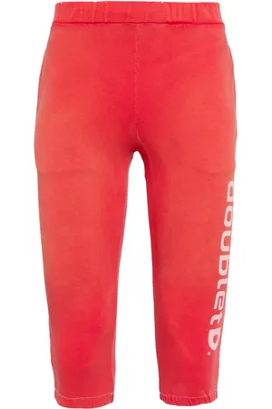 DOUBLET Logo-print cotton-blend shorts