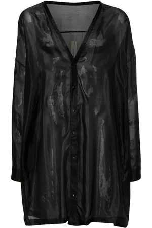 Rick Owens Lido Larry silk shirt