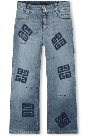 Givenchy 4G-print straight-leg jeans
