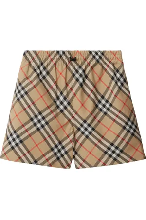 Burberry EKD Vintage Check-print shorts