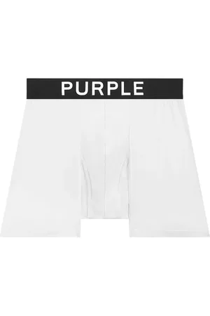 Purple Brand Logo-waistband cotton boxers