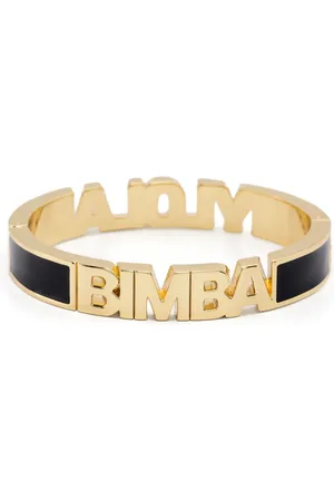 Bimba y Lola Enamel-logo two-tone bracelet