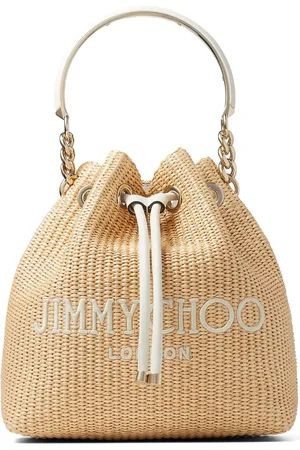 Jimmy Choo Bon Bon logo-embroidered bag
