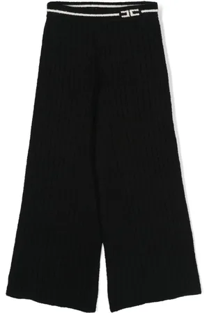 Elisabetta Franchi Ribbed-knit trousers