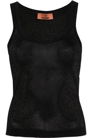 Missoni Sleeveless lurex tank top
