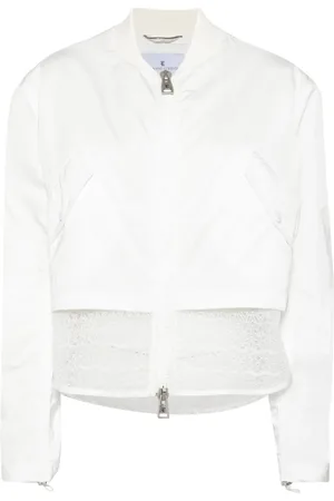 ERMANNO SCERVINO Layered design bomber jacket