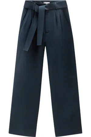 Woolrich Belted straight-leg trousers