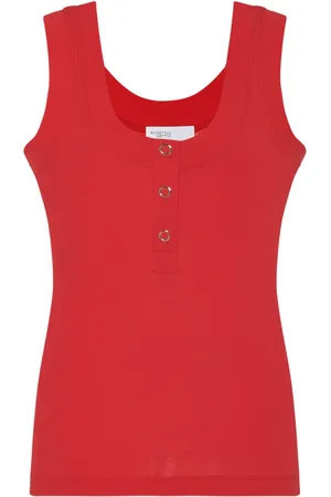 ROSETTA GETTY Organic cotton henley top