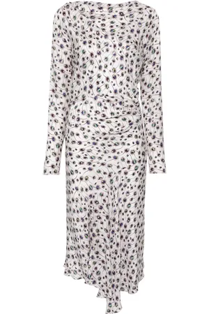 Isabel Marant Ulani asymmetric midi dress