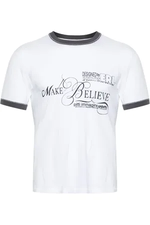 ERL Slogan-print cotton T-shirt